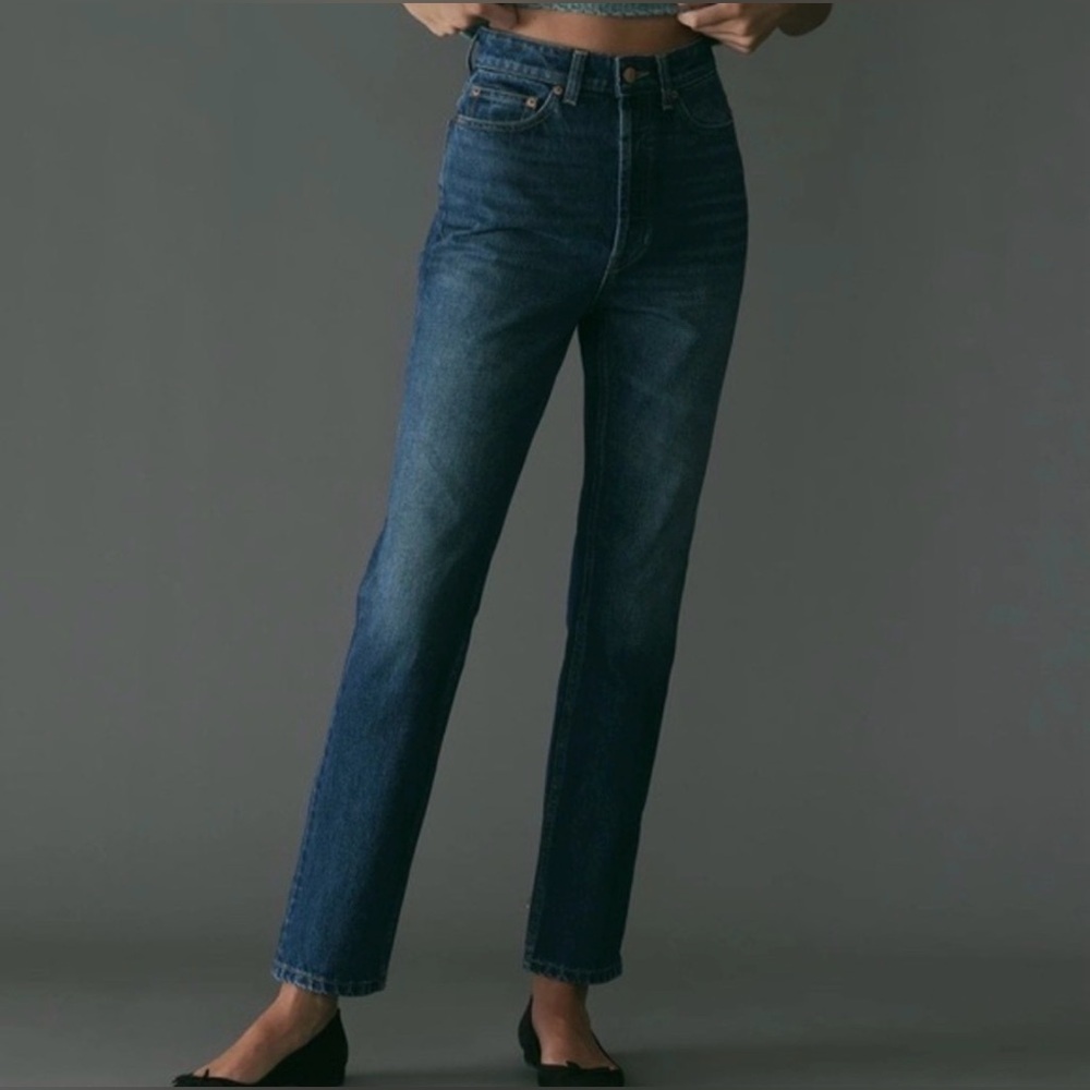 Doen Dark Indigo Straight-Leg Jeans
